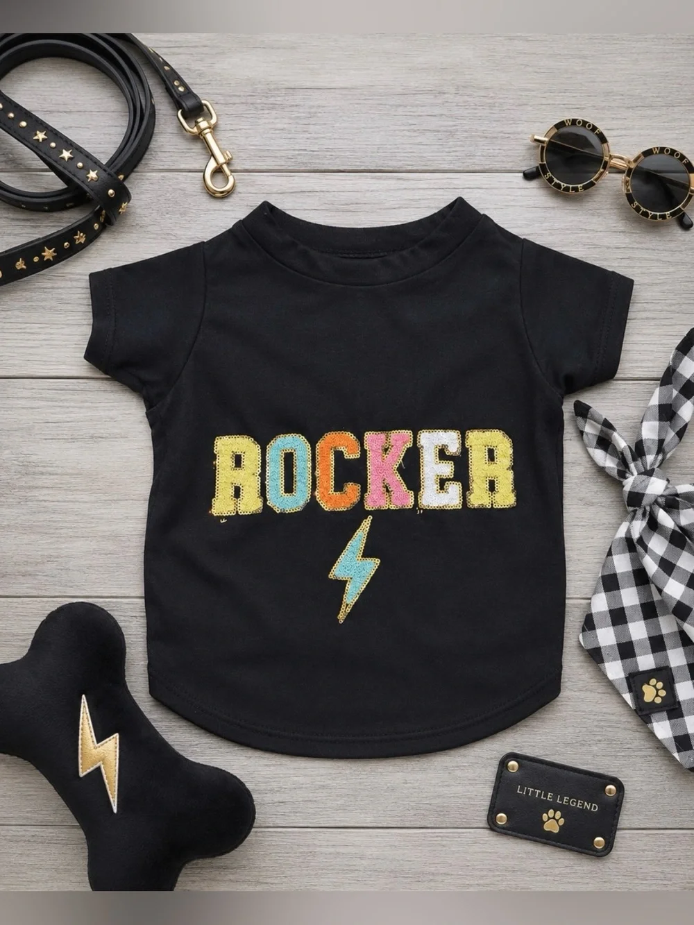 3-Piece Dog Rock-Band Shirts Bundle Set | Luxury T-Shirts | Size: Medium | NWT